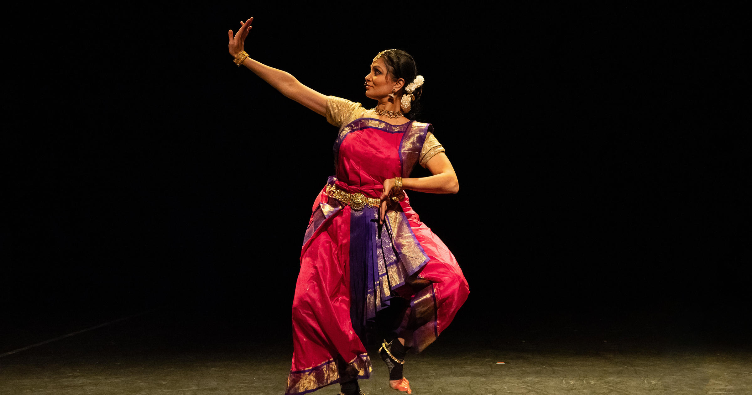 Union PDX - Festival:22 artist Megan Doheny of Outrun the Bear performing her solo 'doings' at the Hampton Opera Center in Portland, Oregon. The number 23 overlays the image to indicate the festival year. | Photography: Jingzi Zhao